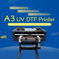 Uv Dtf Printer Printing Machine 3*I3200 UV DTF Printer A1 600MM 8m²/H For Canvas Bag/Hat/T-Shirt/Mask/Trouser/Cushion