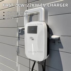 7KW Smart Modular Design AC EV Charger with Remote Monitoring and Multiple Charging Modes Wallbox Charging Station