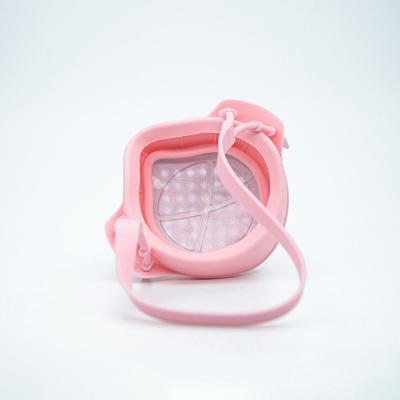 Antibacterial N95 Silicone Face Mask , Civil Use Adult Children's Silica Gel Mask