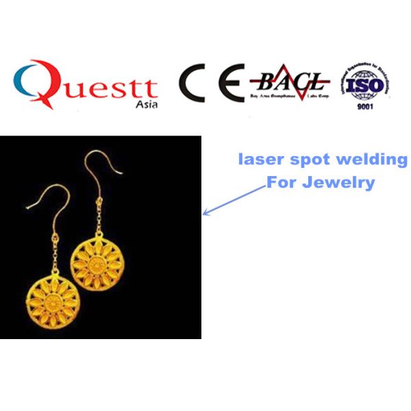 Серебряное оборудование лазера паяя 300 ватт, сварочный аппарат луча электронов лазера YAG