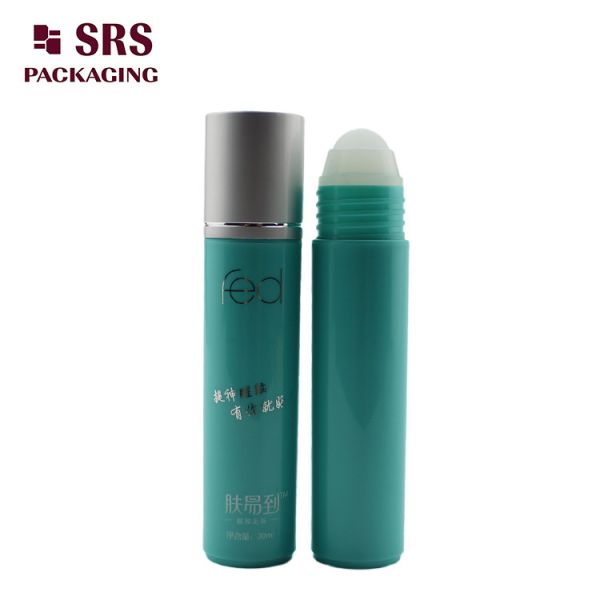 35ml Refillable Green RPP Series Plastic Roll On Bottle for Deodorant Lotion