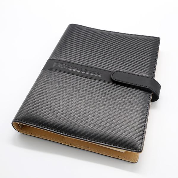 Minimalist Ring Binder Organizer Magnetic Snap Fastener For Notes / Calculations / Lists