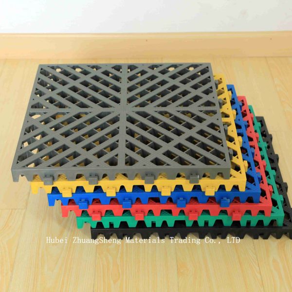 2.8mm Plastic Permeable Floor / Car Wash Grille Floor / Corrugated Plastic Floor