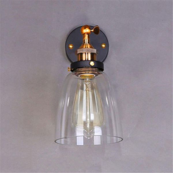 Antigue Glass Lampshade Vintage Wall lamps light Home led wall lights sconce (WH-VR-109)