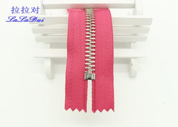 5# 8# Soft Tape 9 Inch Closed End Zip Normal Silver Metal Teeth For Duvet Cover