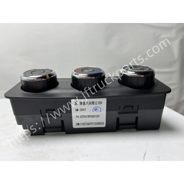 Shacman truck parts Air Conditioning Control Panel (Air Conditioner Controller) DZ96189585320