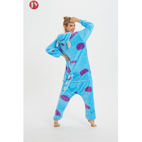 Cartoon Kigurumi Onesie Sally Costume Animal Pajamas Onesie For Adults