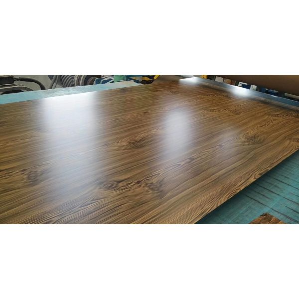 Алюминиевый сплав 3105 H24 Деревянный рисунок PPAL Цветопокрытая алюминиевая катушка Предварительно окрашенный алюминий для крыши и стены