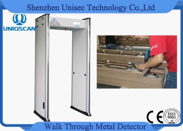 Anti Interference Shockproof Walk Through Metal Detector Door For High Rise Building