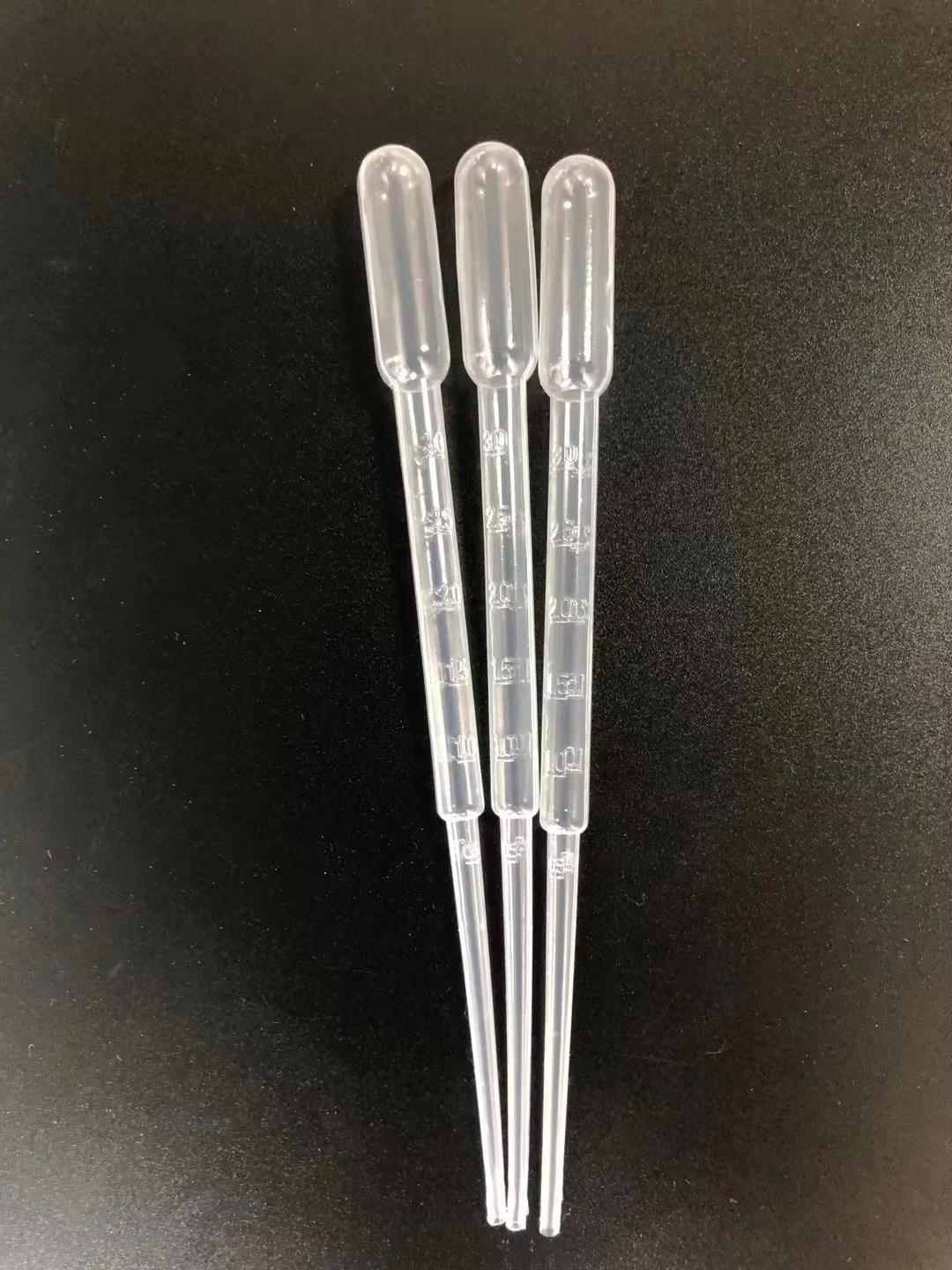 Lab Consumables Disposable 3ml Sterile Transfer Tip Pipette PP Material Transparent Hospital Lab Use Pasture 100Pcs/Box