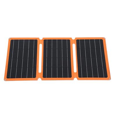 Painel Solar Portátil de Carregamento USB Solar de 20 W