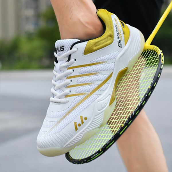 Tennis Shoes Unisex Carbon Plate Shock Absorption Badminton Professional Training