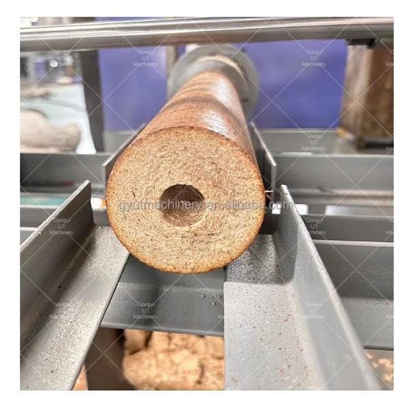 Hot Extrude Technology Wood Sawdust Block Feet Extrude Machine for Wood Pallet Making