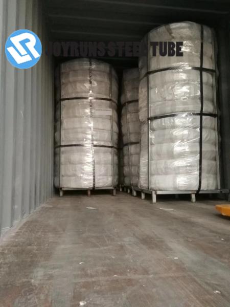 EN10139 DC04 6*0.6MM Cold Rolled Single Wall Steel Bundy Tube