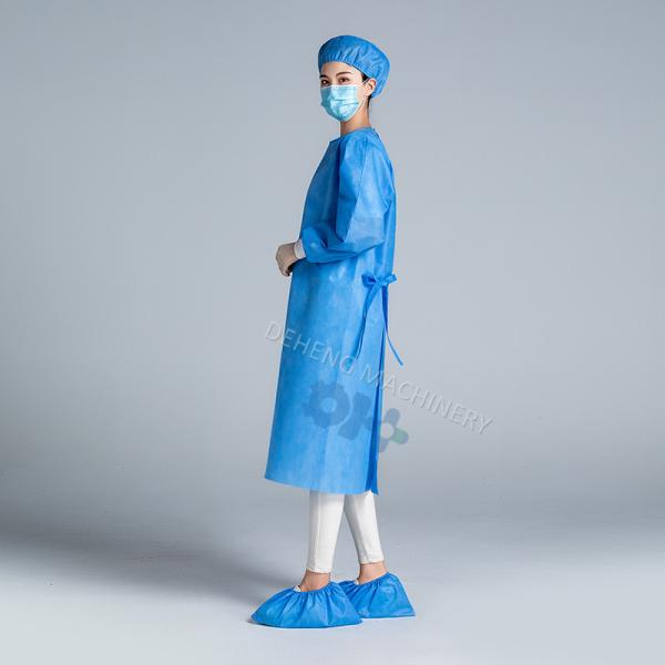 2020 New Automatic Non Woven Disposable Hospital Surgical Gowns Making Machine