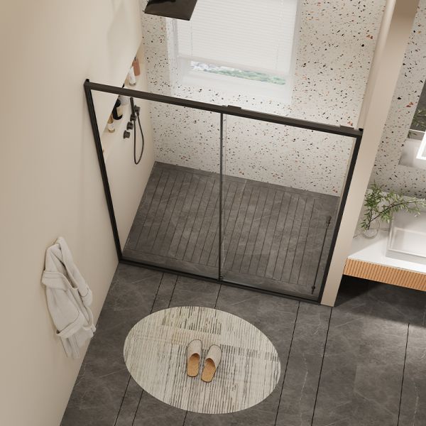 Narrow Frame Bathroom Glass Partition 3mm-12mm Glass Shower Room Divider