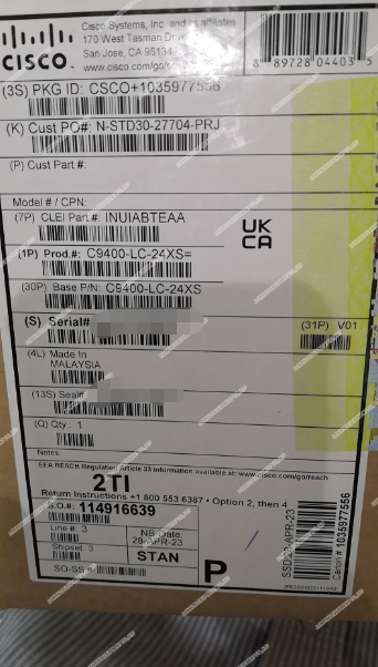 Вставляемый приемопередатчик карты QSFP оптически с протоколом расхода энергии 3,3 ватт & удаленного управления Telnet