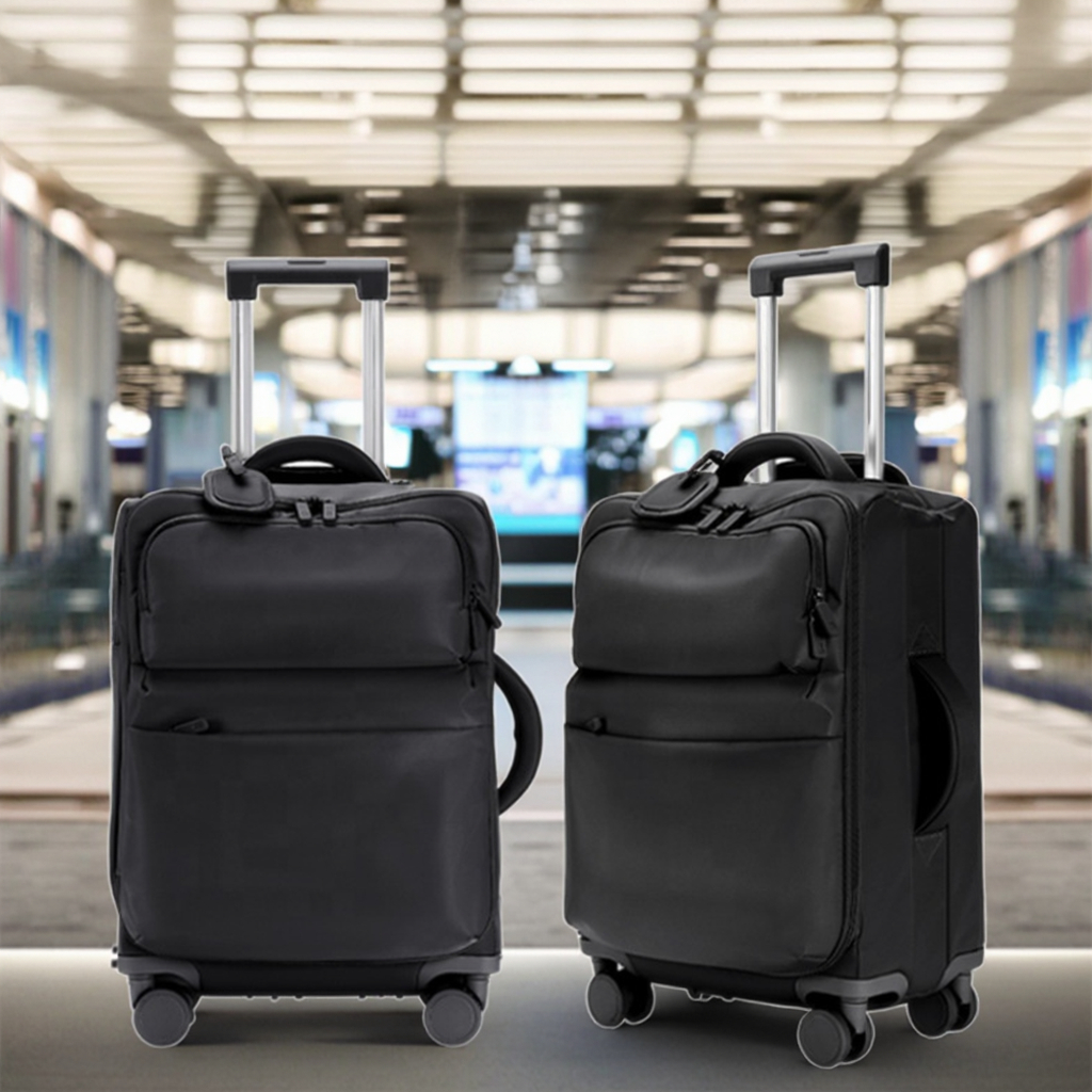 Women's 2025 New 20 Inch Ultra-Light Cloth Luggage Trolley Case with Spinner Caster 24 Inch Travel Password Boarding Case