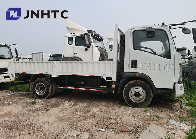 Тележка груза 4x2 света грузовика Sinotruk Homan планшетная 10 тонн