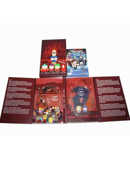 Free DHL Shipping@New Release HOT TV Series South Park Season 19 Boxset Wholesale