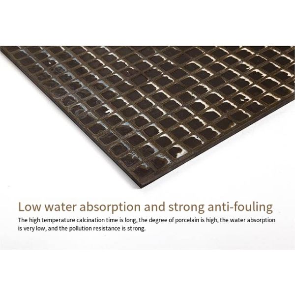 Waterproof Glossy Porcelain Floor Tiles 600*600mm Blank And White