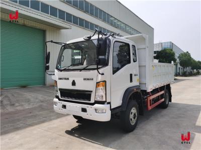 Caminhão de 2 toneladas pequeno do caminhão HOWO 5 Ton Light Duty Dump Tipper da ponta