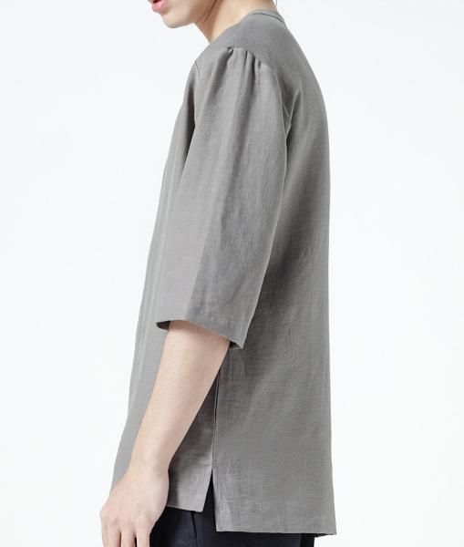 Latest Designs Blank Bulk Hemp T Shirts , Oversized White T Shirt Anti Pilling