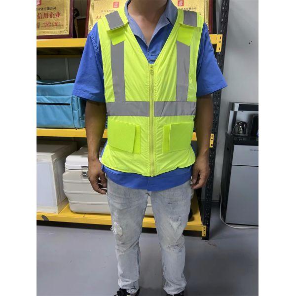 Сувер охлаждающий жилет с PCM гибкие TPU пакеты 4 часа время охлаждения PCM охлаждающий жилет