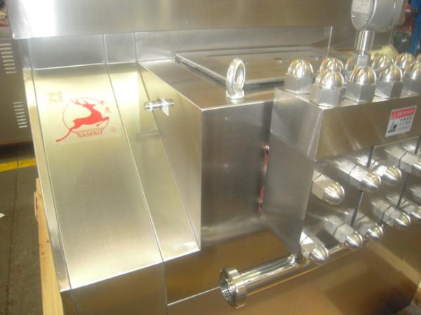 Stainless Steel Food Drink High Pressure Homogenizer 8000L/H