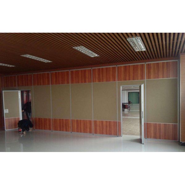 Акустические рассекатели комнаты офиса, тип 65 алюминиевая сползая дверь складчатости колеса следа портативная