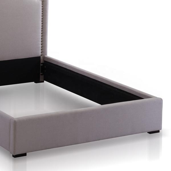 Hotel Soft Luxury Double Ottoman Bed Anti Scratch Wear Resistant