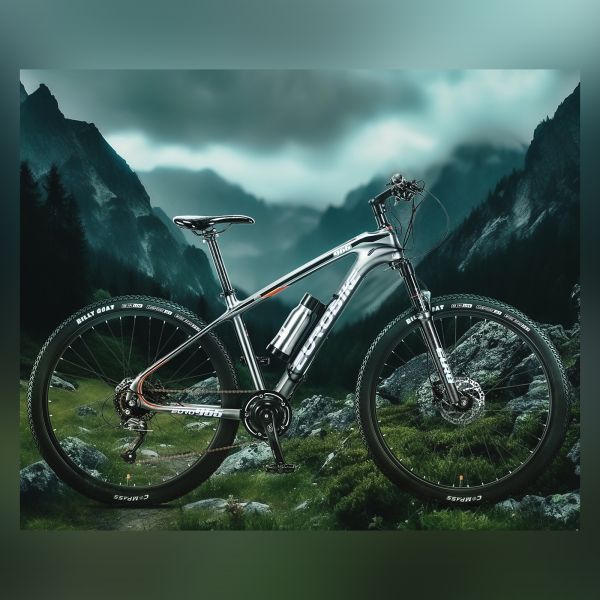 C965 euro Carbon Fiber Mountain Electric Bikes 27.5 Inch TRUCK Mid-Drive Motor 5.2Ah 36v 250w