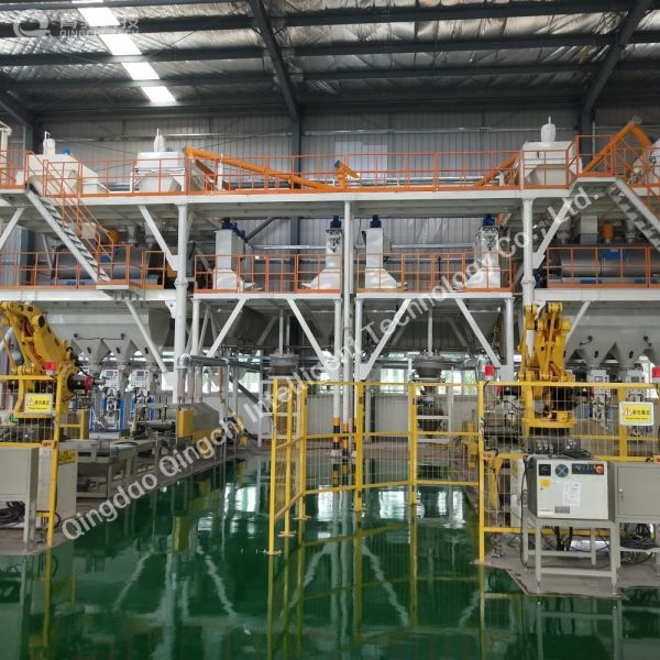 Self Leveling Mortar Production Line 1TPH-5TPH Dry Mix Mortar Manufacturing Plant