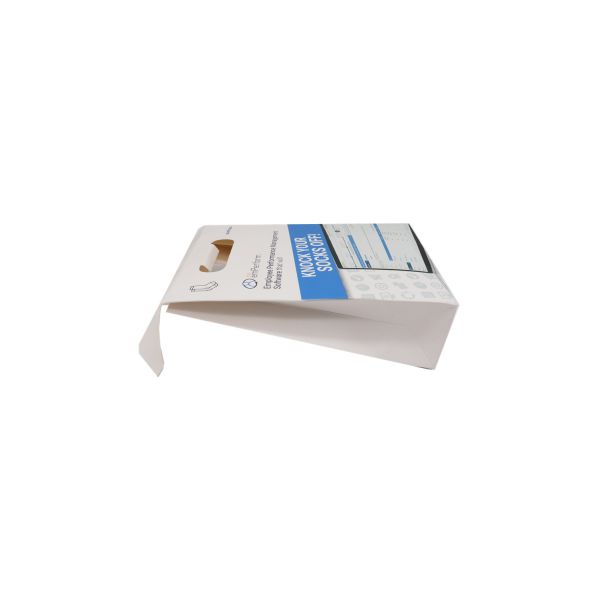 300GSM White Cardboard Paper Electronic Product Packaging Box With Handle