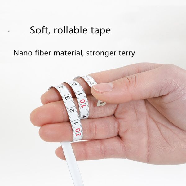 Largeur de 16 mm Petite bande de poche Mesure 30 g Avec une plage de mesure en nanofibres douces 200 mm