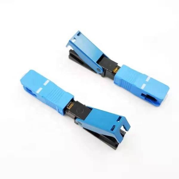 Fast Connection Fiber Optic Connectors , Flexible APC Fiber Connector
