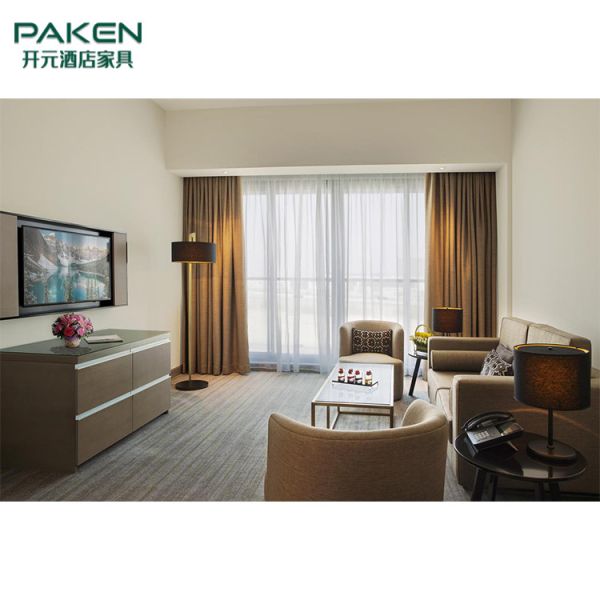 Сюиты живя комнаты облицовки RoHS сжатого стиля естественные