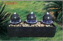 H48CM Marble Effect SAA Sandstone Ball Water Feature