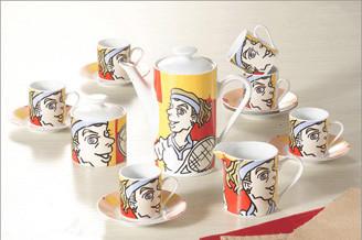 porcelain/tea set （tea pot,sugar pot,creamer pot)