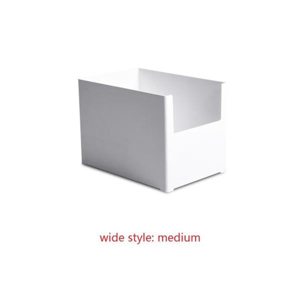 Rectangle Multifunction Plastic Storage Organizer 28x14x15cm