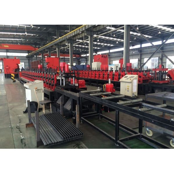 Model BPF250 Solar Bracket Punching Forming CNC Production Line For Hot Rolled Low Carbon Steel