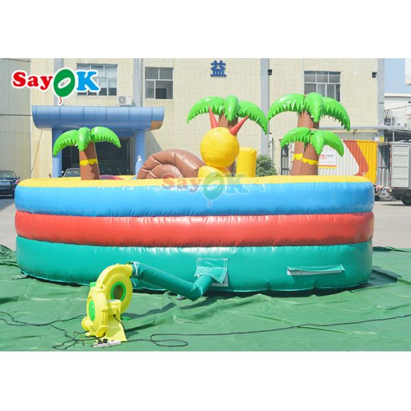 Giant Inflatable Bouncing Castle Commercial Inflatable Bounce Playground Anti Ruptured