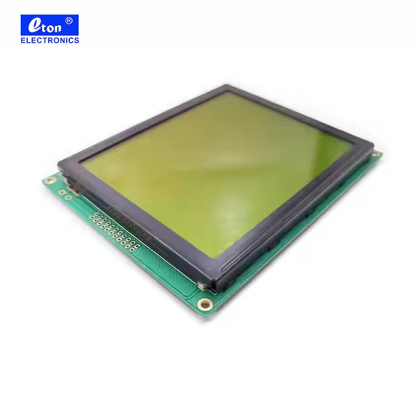 5.0V Yellow Green STN Graphic LCD 160x128 Module Five Inch LCD Screen Display Panel with Housing Case Enclouser