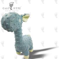Muñeco de peluche de 33 x 16 cm, peluche de alpaca verde tierno