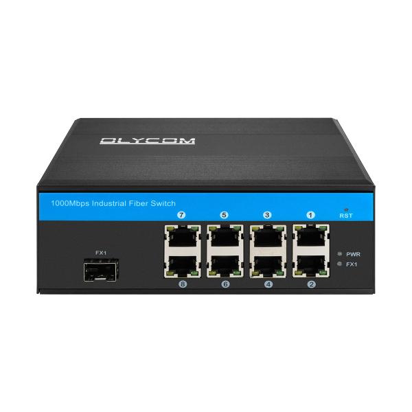 8 ポート ギガビット スイッチ インダストリアル イーサネット スイッチ IP40 OEM 工場