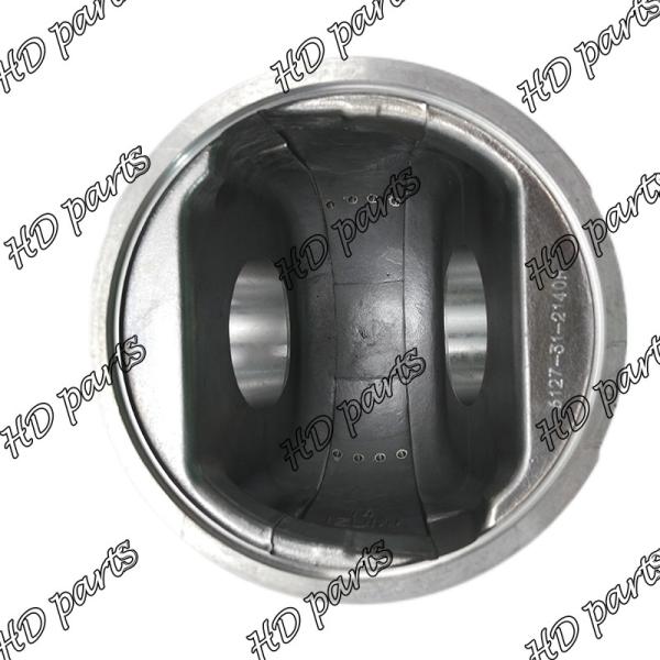 6D155 Diesel Engine Piston 6127-31-2140 6127-31-2030 For KOMATSU