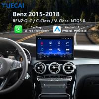 GLC Classe C Classe V Mercedes Benz Unité principale 2000*1200 NTG5.0 MTK8667 Plateforme 8 Noyau