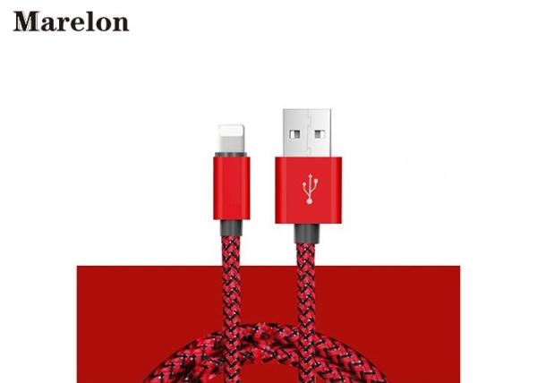 Original 8 Pin USB Data Cable , Iphone Charging Cable Plug Twist Line