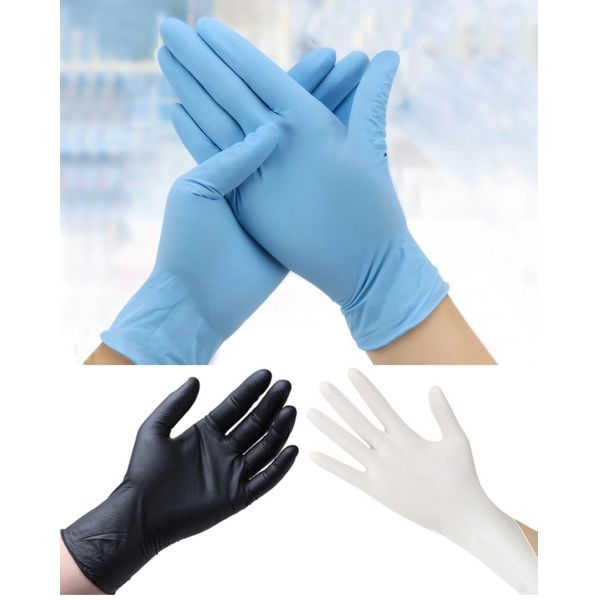 Personal Respiratory Protection Nitrile Disposable Gloves  Ce Fda Certified