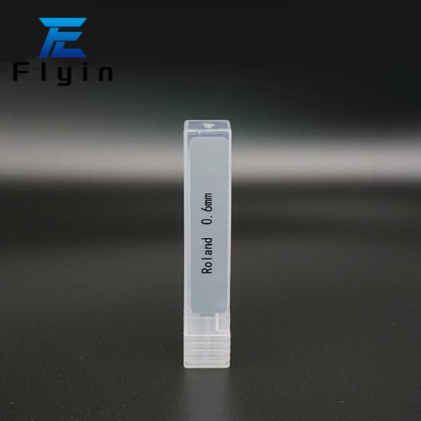 Silver Roland Dental Milling Burs 500 Tooth Service Life for Zirconia PMMA Wax